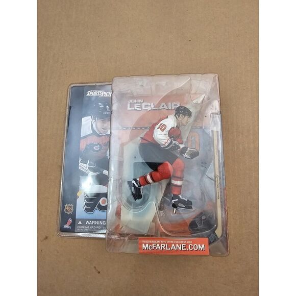 MCFARLANE - NHL - John LeClair - Philadelphia Flyers - Series 1 - Picture 1 of 8